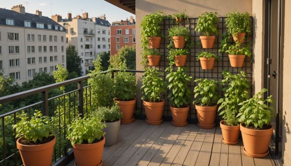 Potager urbain : cultiver sur son balcon
