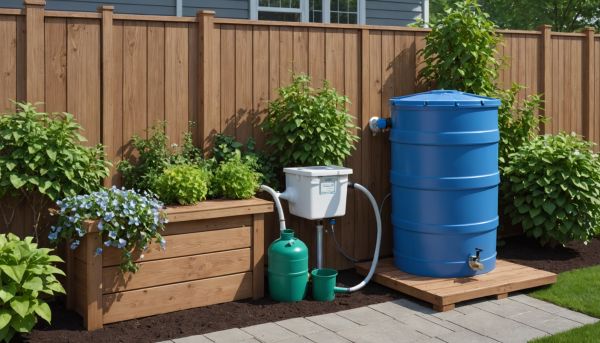 Récupérer et stocker l'eau de pluie pour son jardin